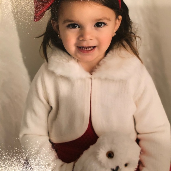 Janie and Jack Sweaters - Janie and jack winter cream sweater size 2T